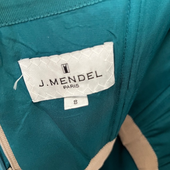 Elegant Teal Dress - Picture 4 of 5